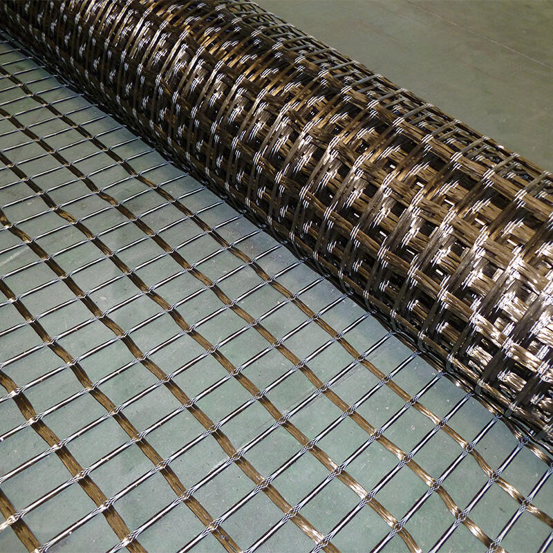 Geosynthetics Manufacturer High Strength Polyester Mining Grid